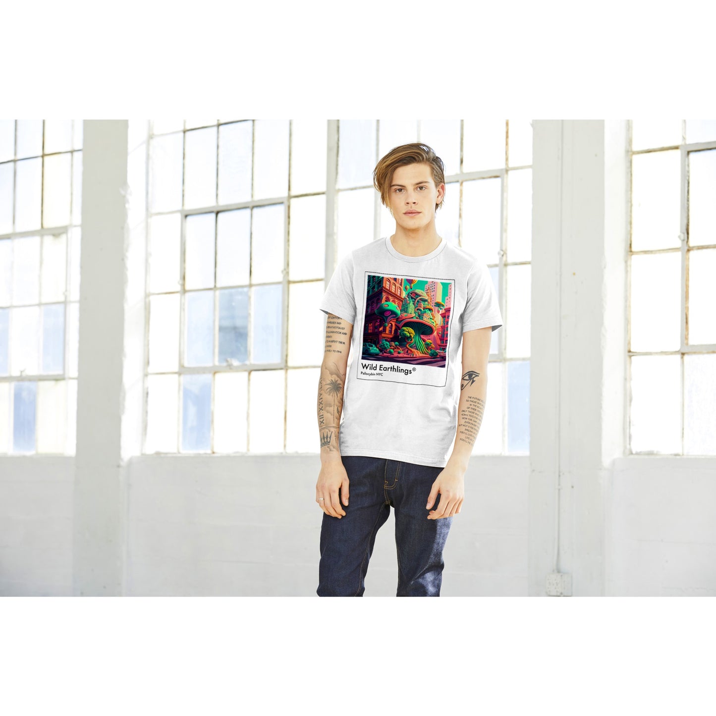 Wild Earthlings Tee - Psilocybin NYC