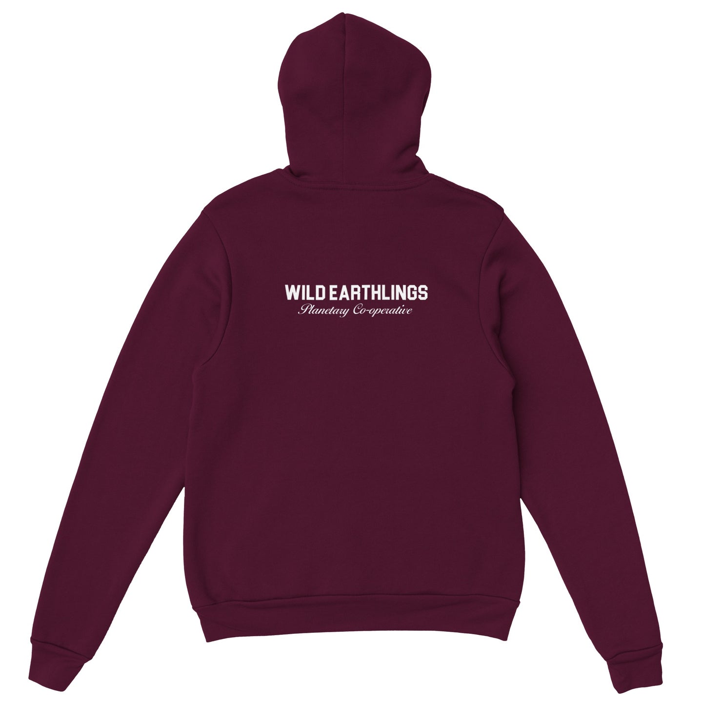 Wild Earthlings - Unisex Hoodie (Maroon)