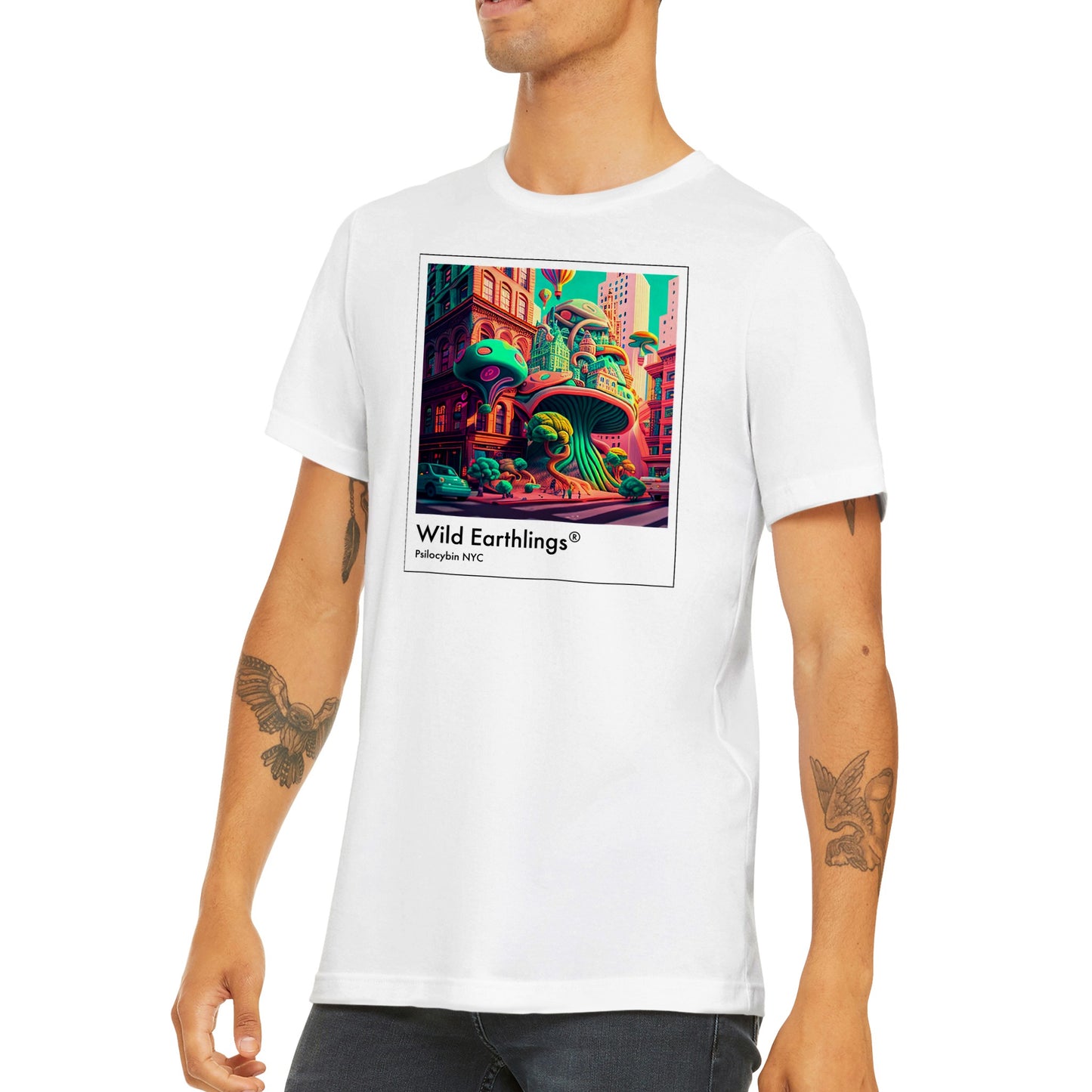 Wild Earthlings Tee - Psilocybin NYC