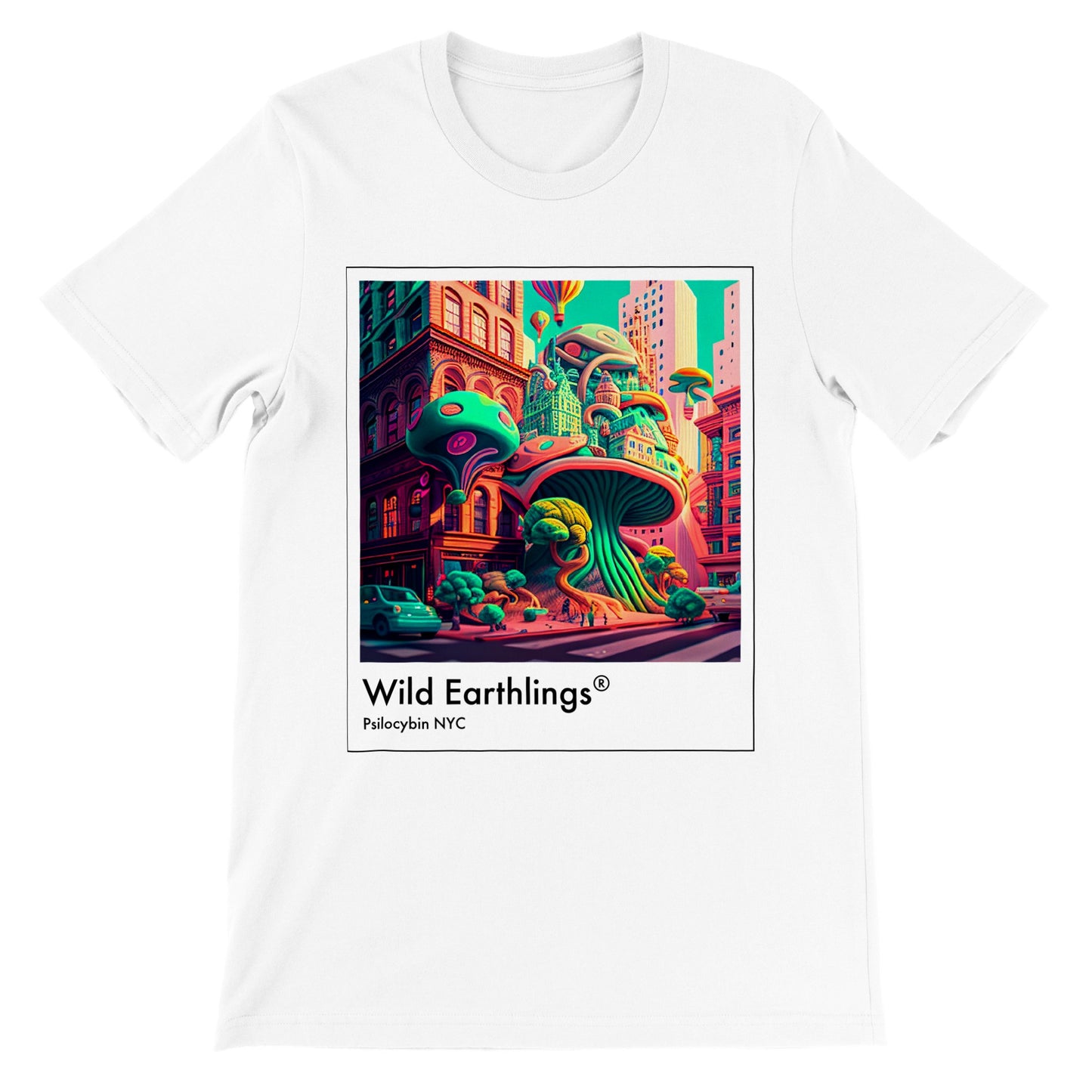 Wild Earthlings Tee - Psilocybin NYC