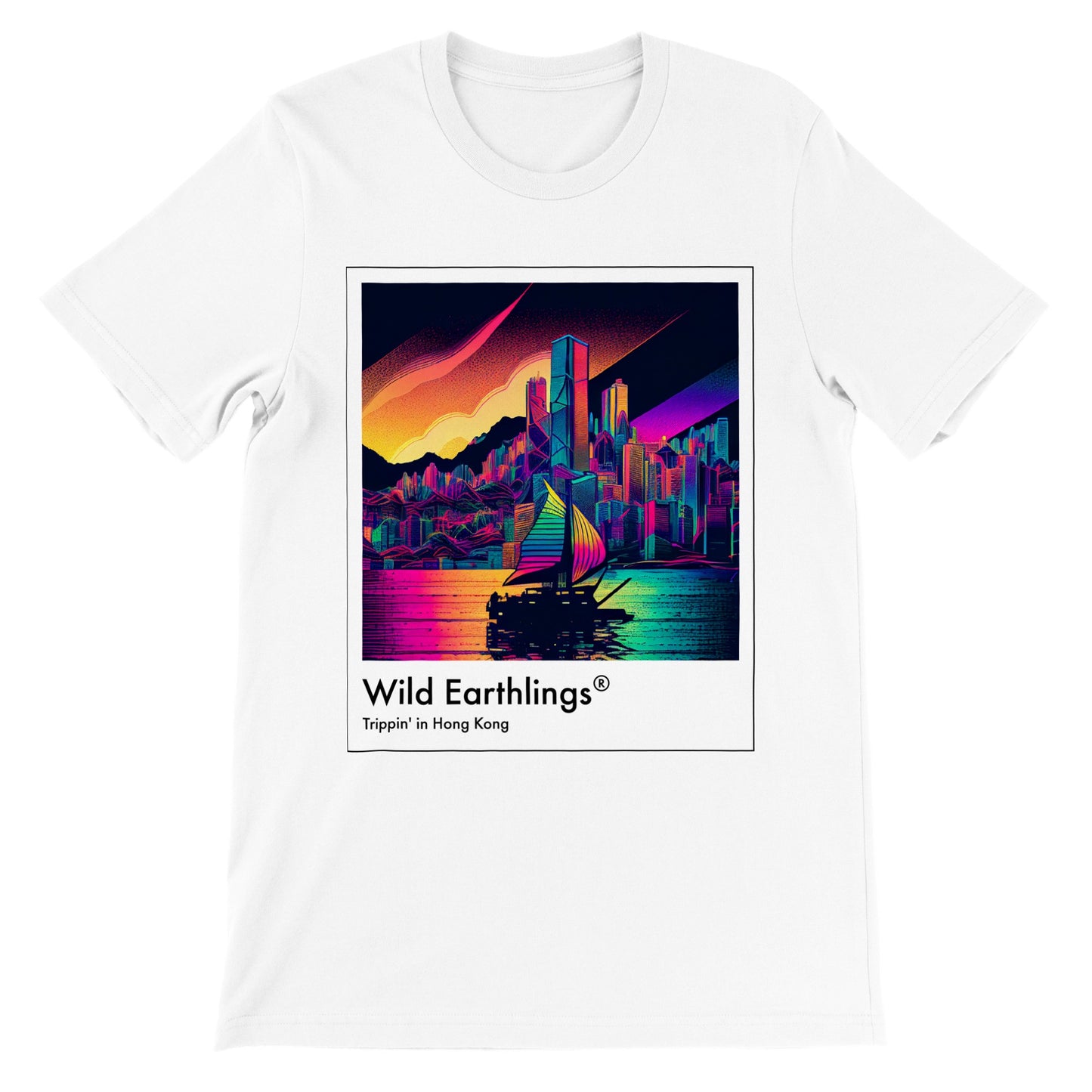 Wild Earthlings Tee - Trippin' in Hong Kong