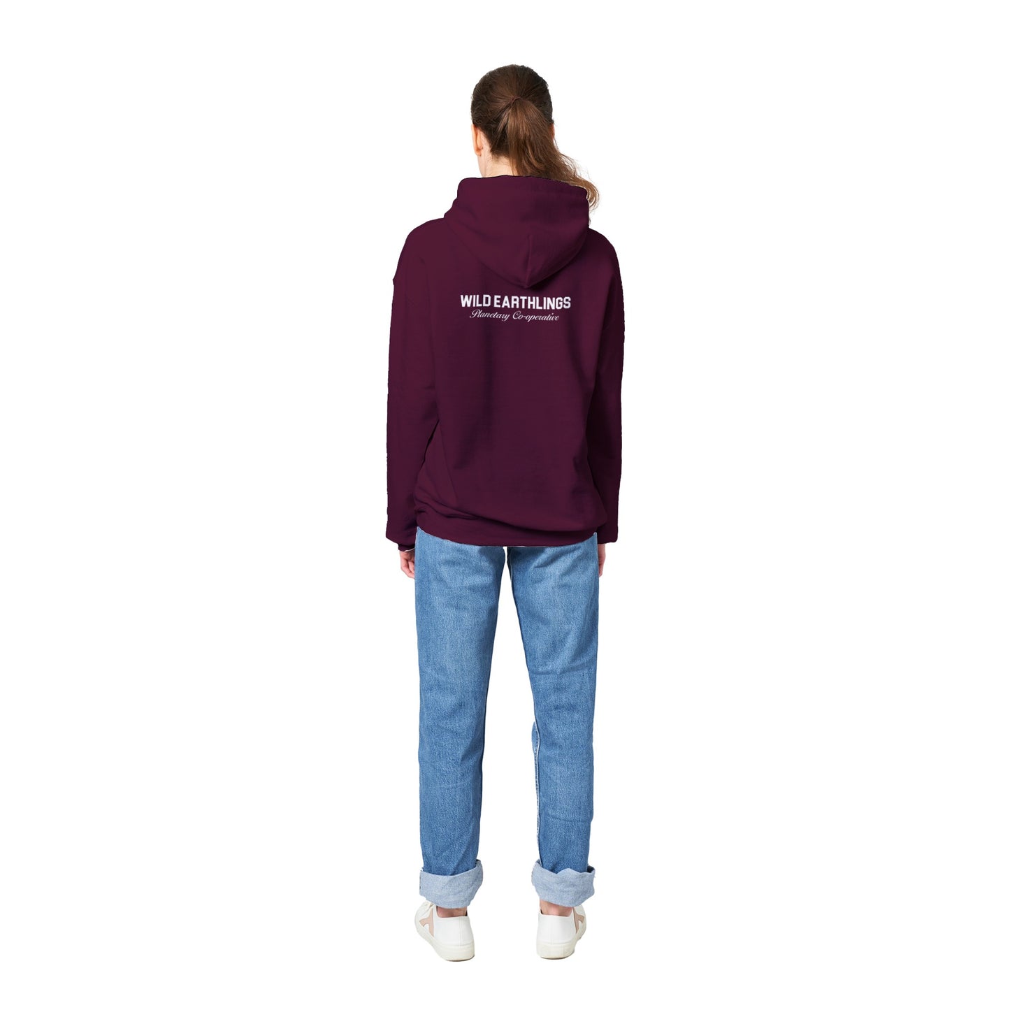 Wild Earthlings - Unisex Hoodie (Maroon)