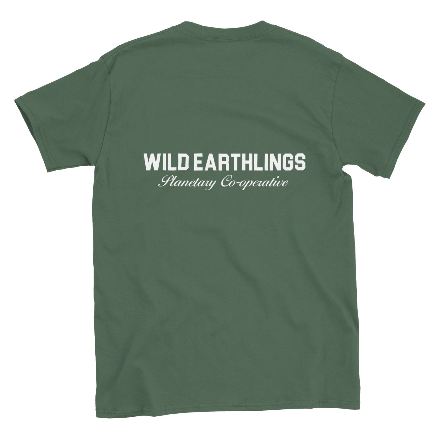 Wild Earthlings - Classic Tee (Military Green)
