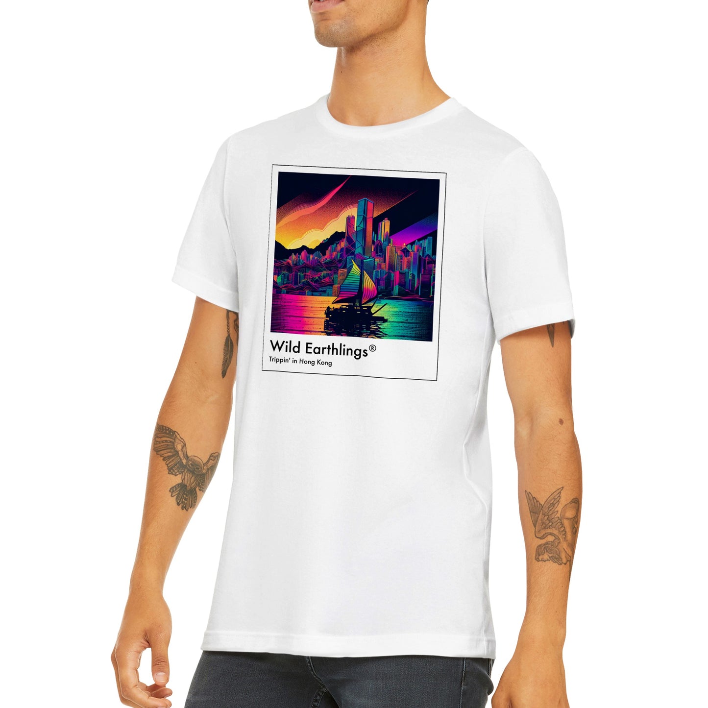 Wild Earthlings Tee - Trippin' in Hong Kong