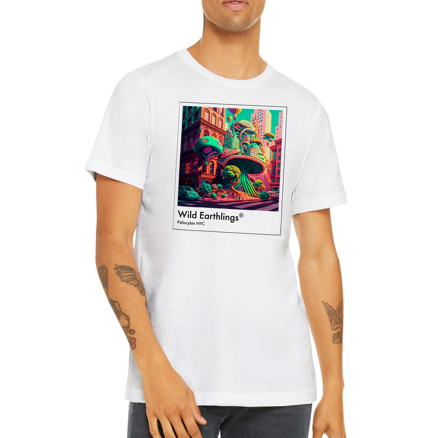 Wild Earthlings Tee - Psilocybin NYC