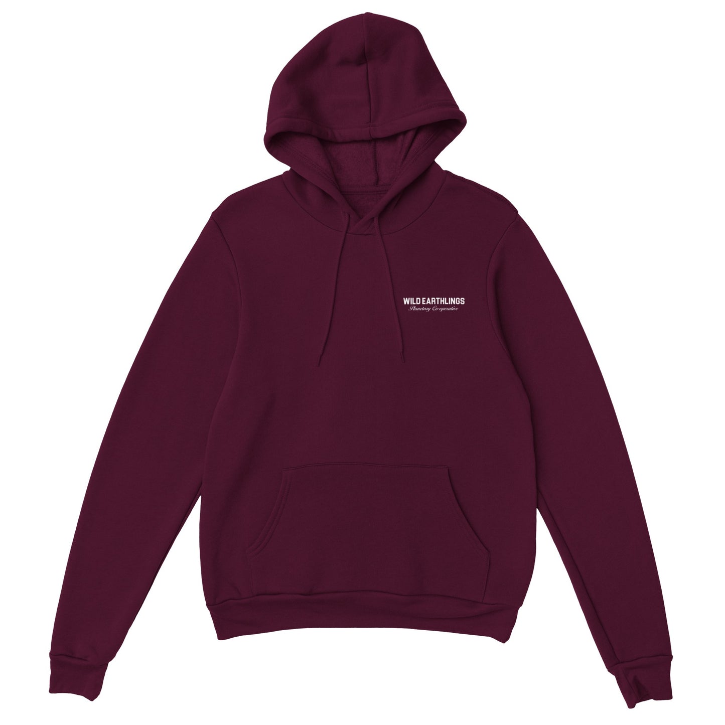 Wild Earthlings - Unisex Hoodie (Maroon)
